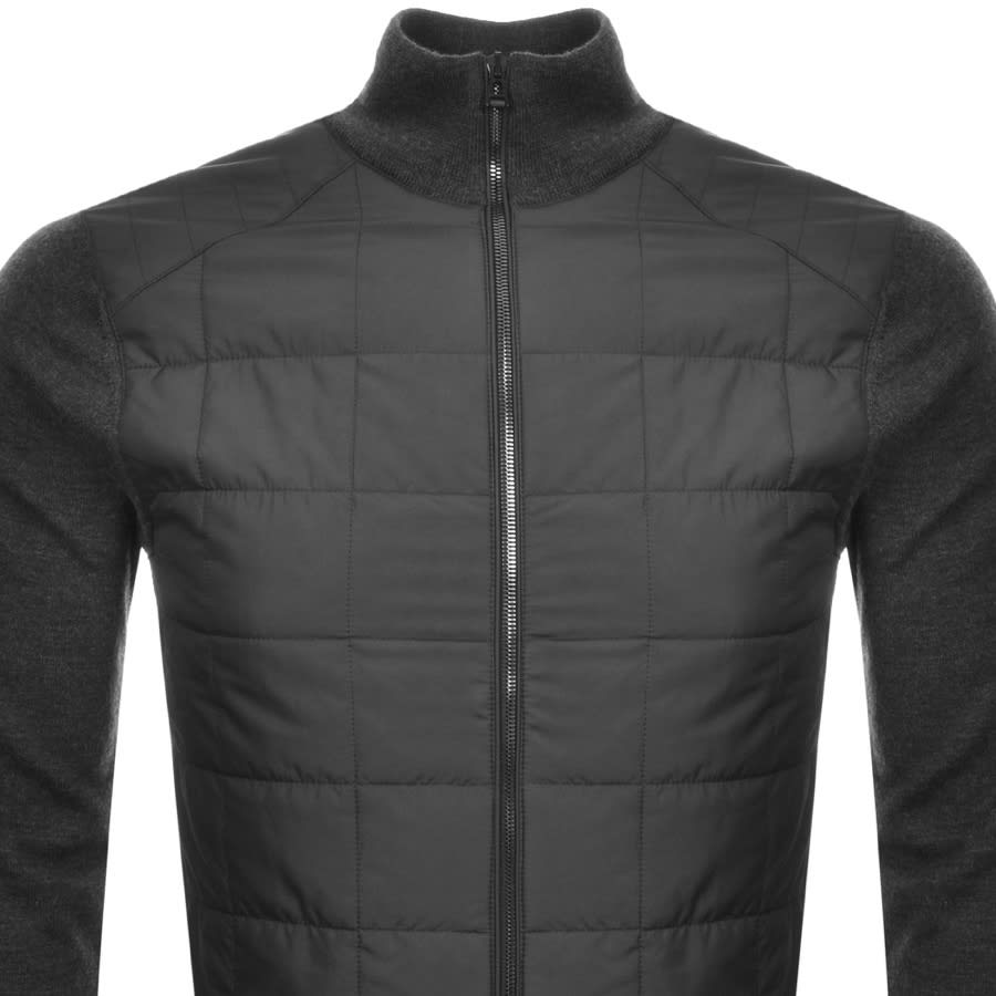 Alternative Image for ProductBelstaff Kelby Full Zip Knit Jumper Grey2